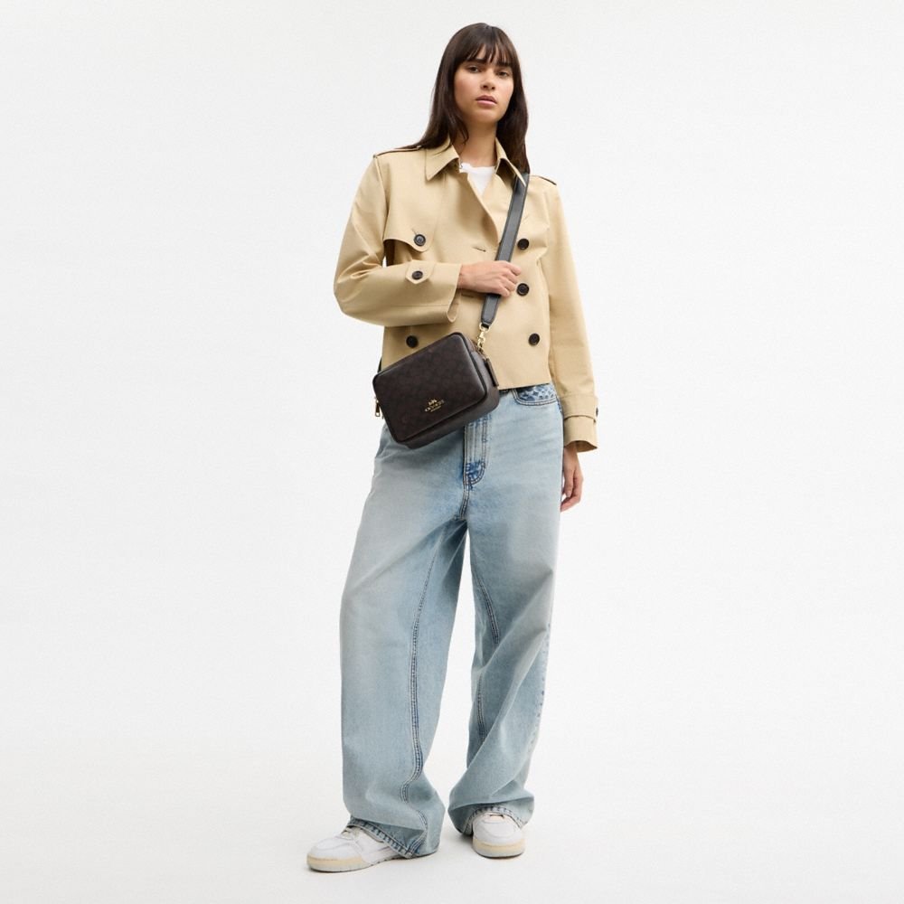 Coach Carey Crossbody Bag In Signature Canvas - Image 3