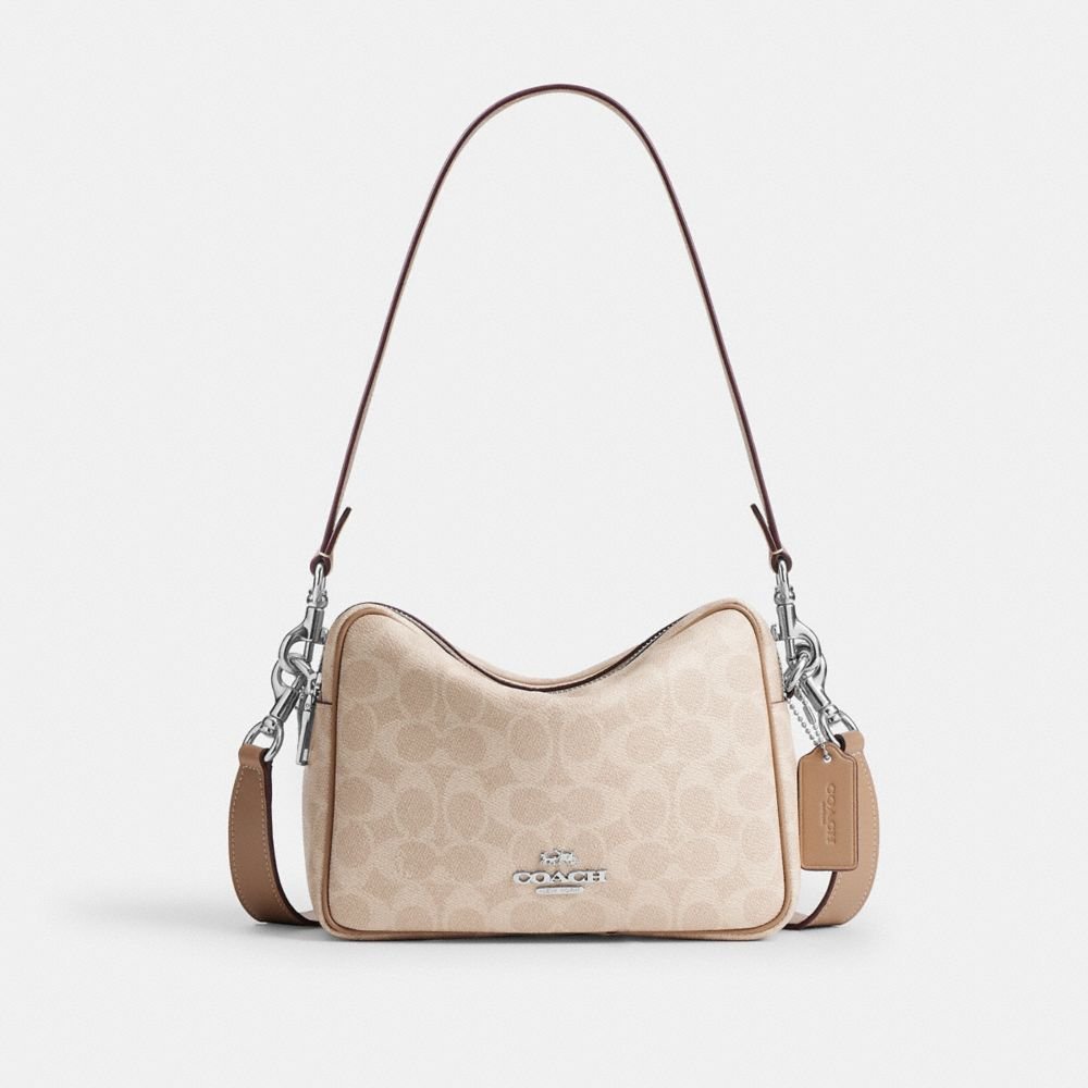 Coach Carey Crossbody Bag In Signature Canvas - Image 5