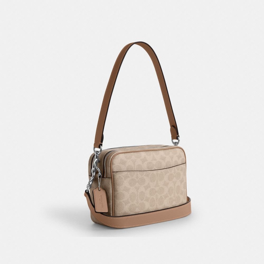 Coach Carey Crossbody Bag In Signature Canvas - Image 6