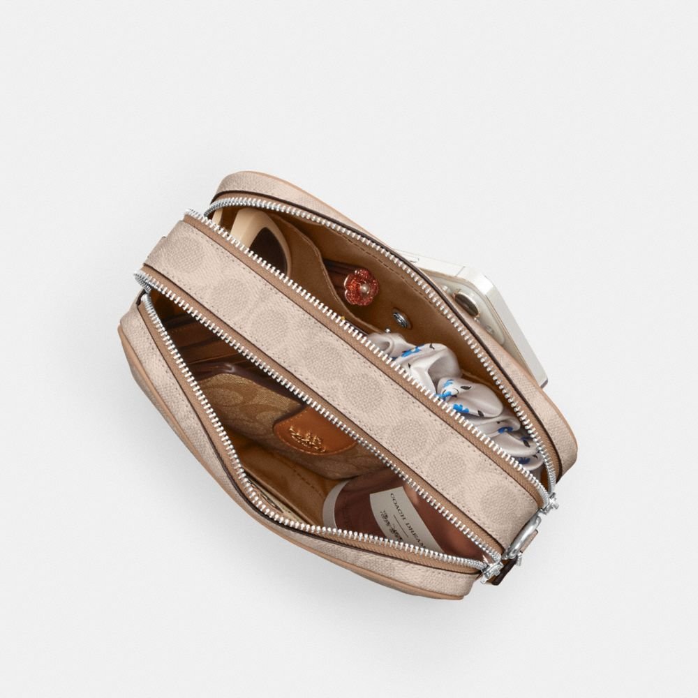 Coach Carey Crossbody Bag In Signature Canvas - Image 7