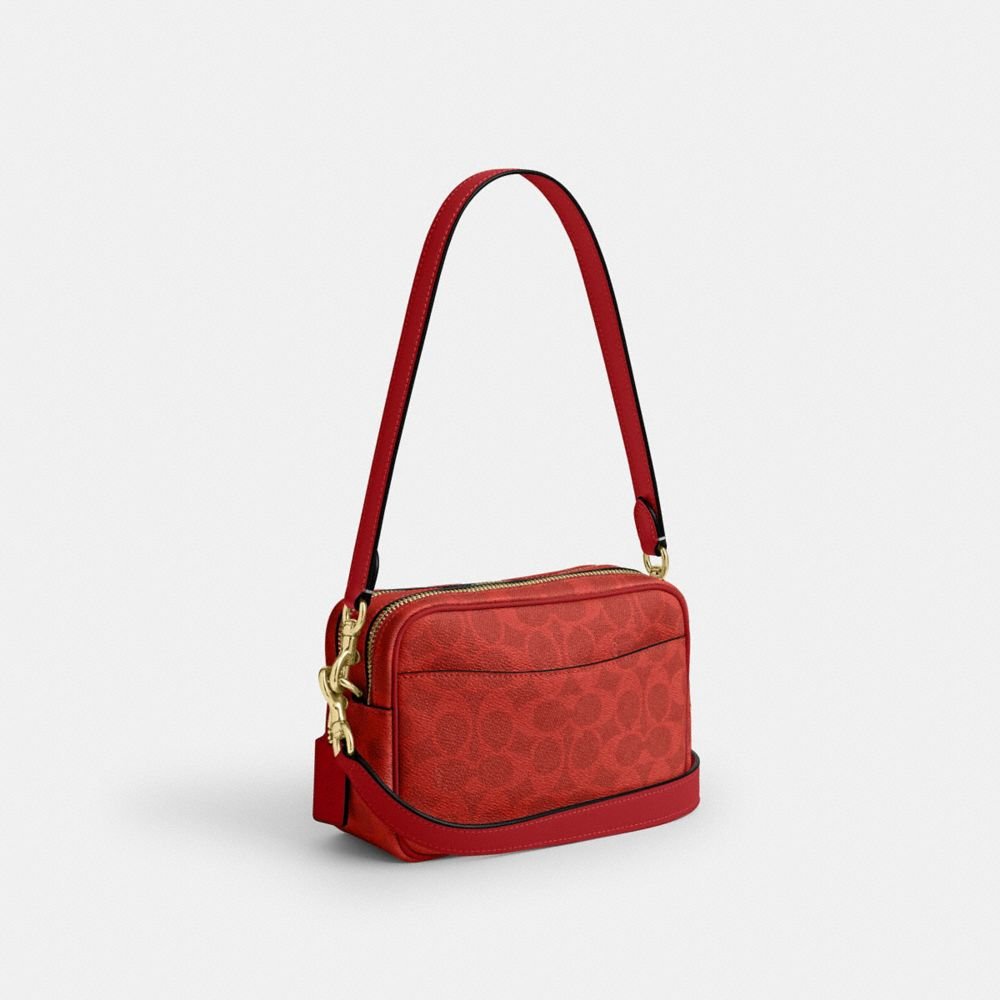 Coach Mini Carey Crossbody Bag In Signature Canvas - Image 14