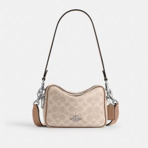 Coach Mini Carey Crossbody Bag In Signature Canvas