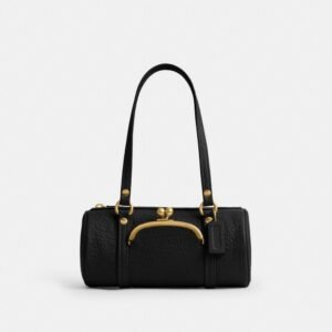 Coach Kisslock Barrel Bag 28