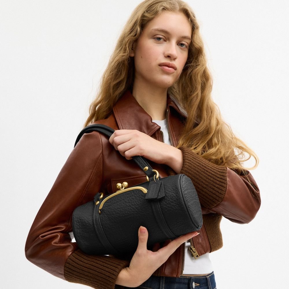 Coach Kisslock Barrel Bag 28 - Image 2