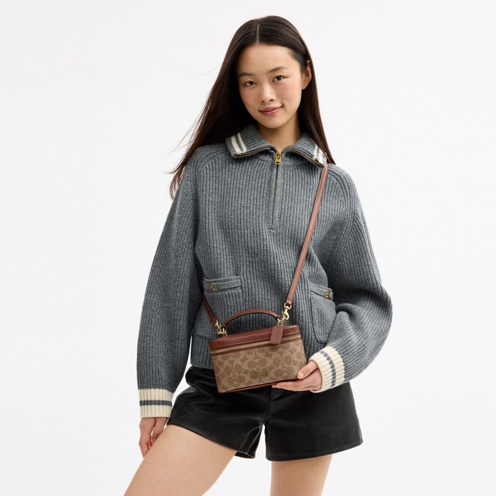 Coach Rainer Crossbody Bag 18 In Signature Canvas - Image 3