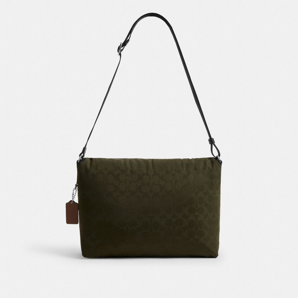 Coach Lane Messenger In Signature Nylon - Image 7