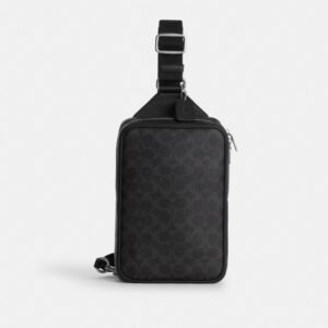 Coach Ray Pack 17 In Signature Canvas