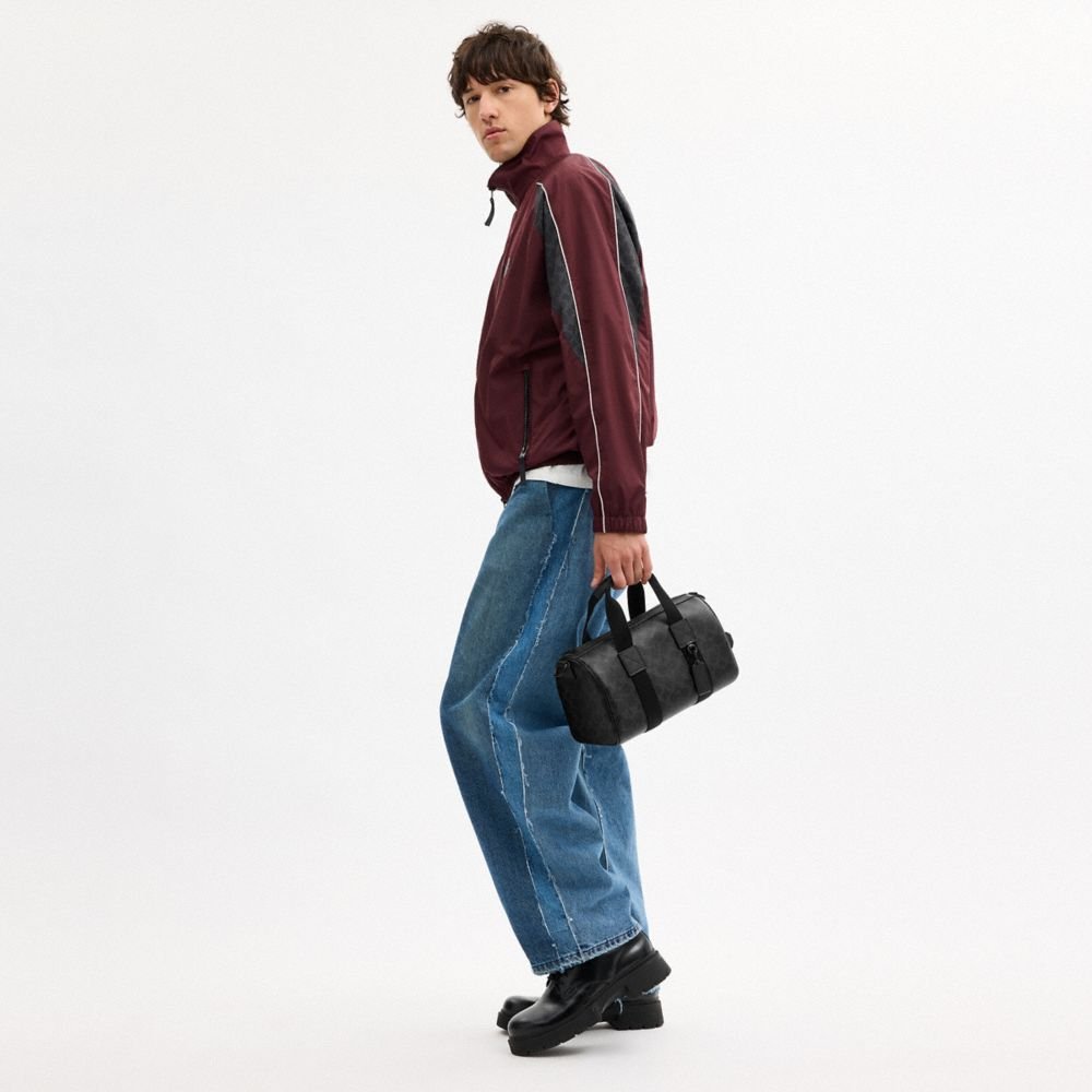 Coach Explorer Duffle Bag 28 In Signature Canvas - Image 3