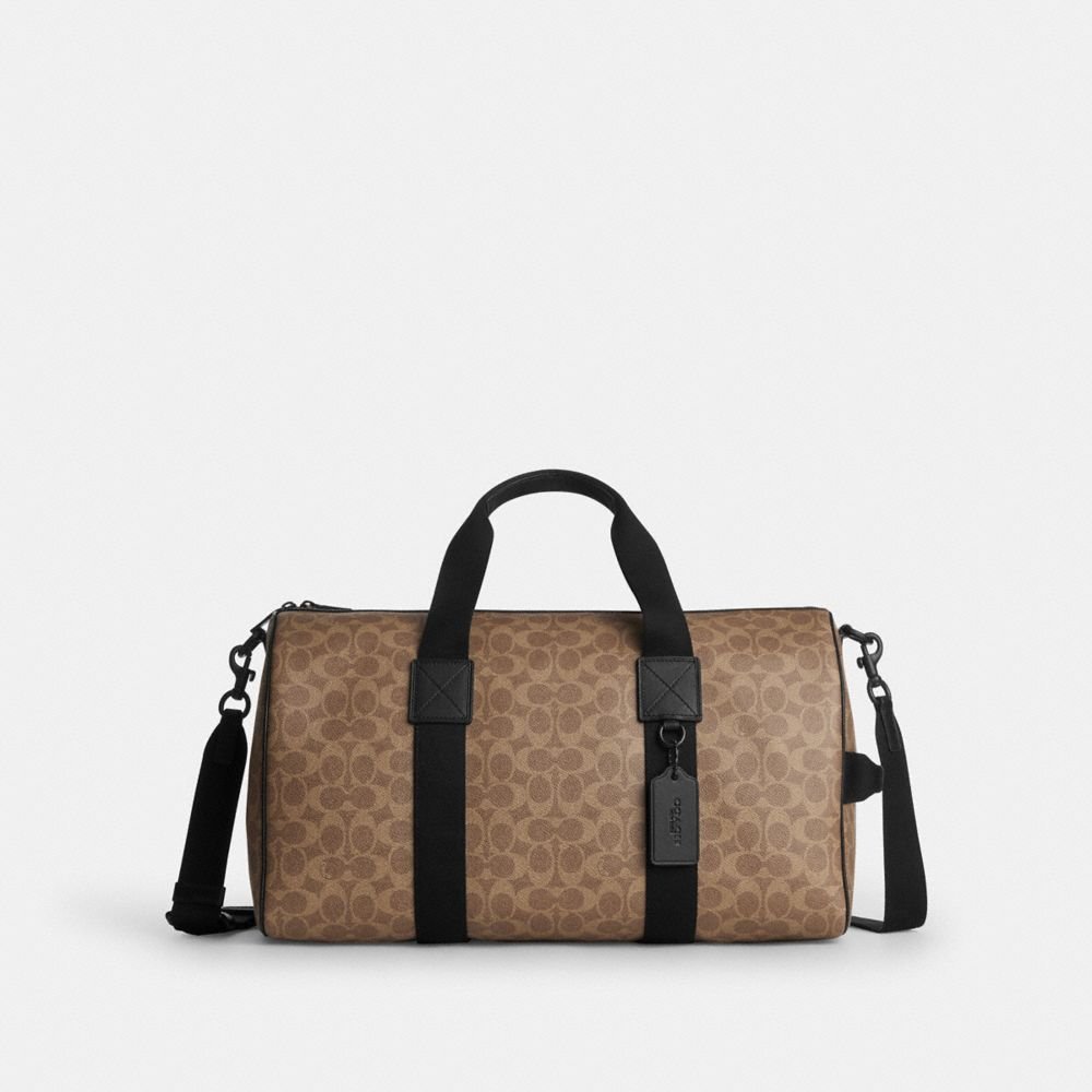 Coach Explorer Duffle Bag 45 In Signature Canvas