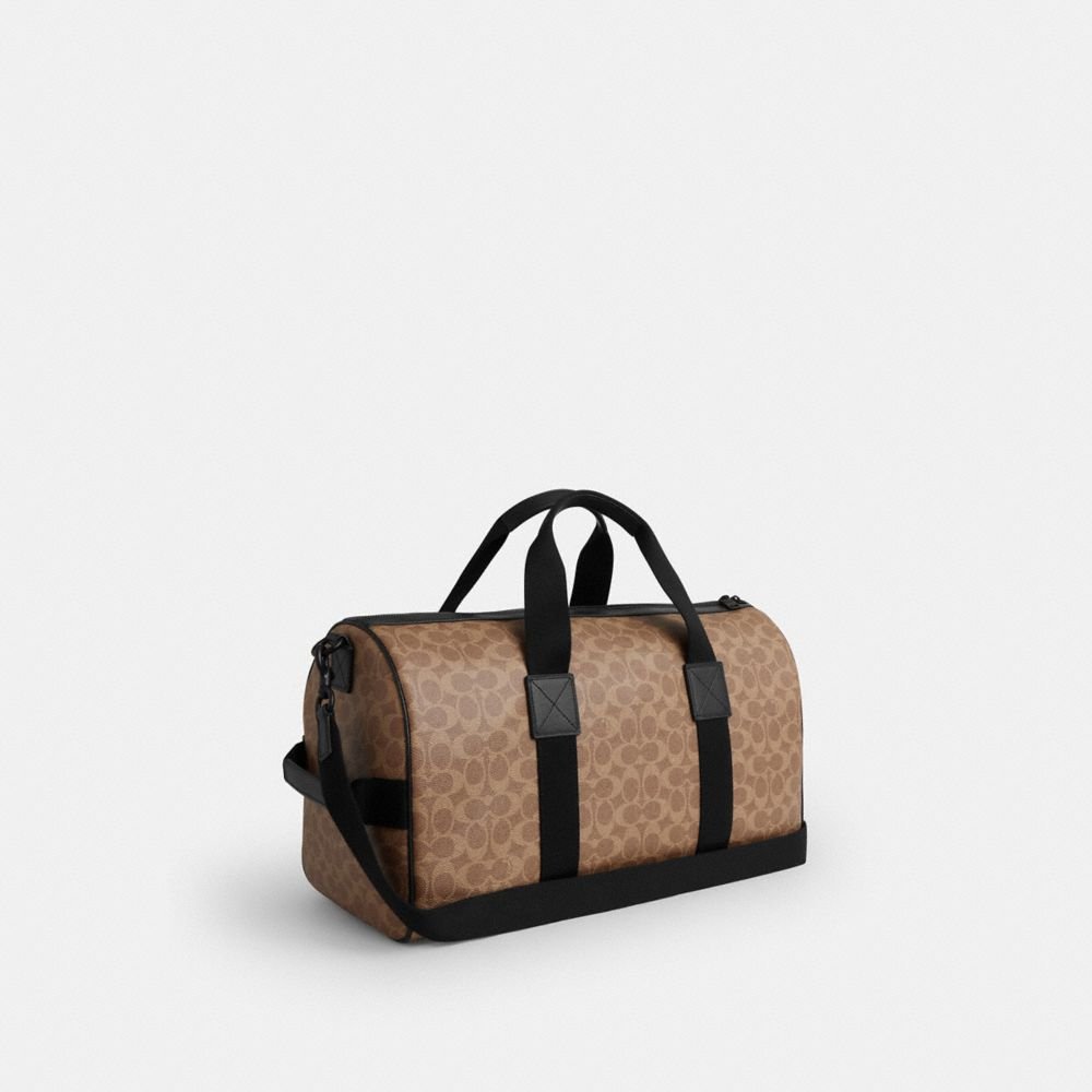 Coach Explorer Duffle Bag 45 In Signature Canvas - Image 4