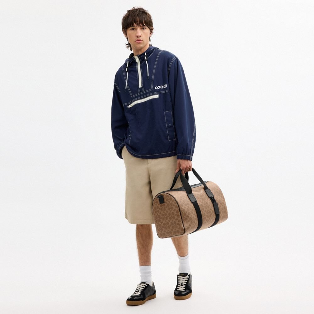 Coach Explorer Duffle Bag 45 In Signature Canvas - Image 3