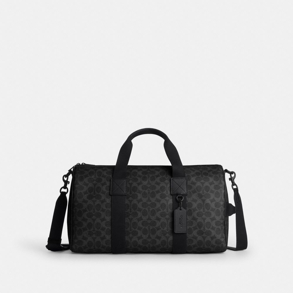 Coach Explorer Duffle Bag 45 In Signature Canvas - Image 5