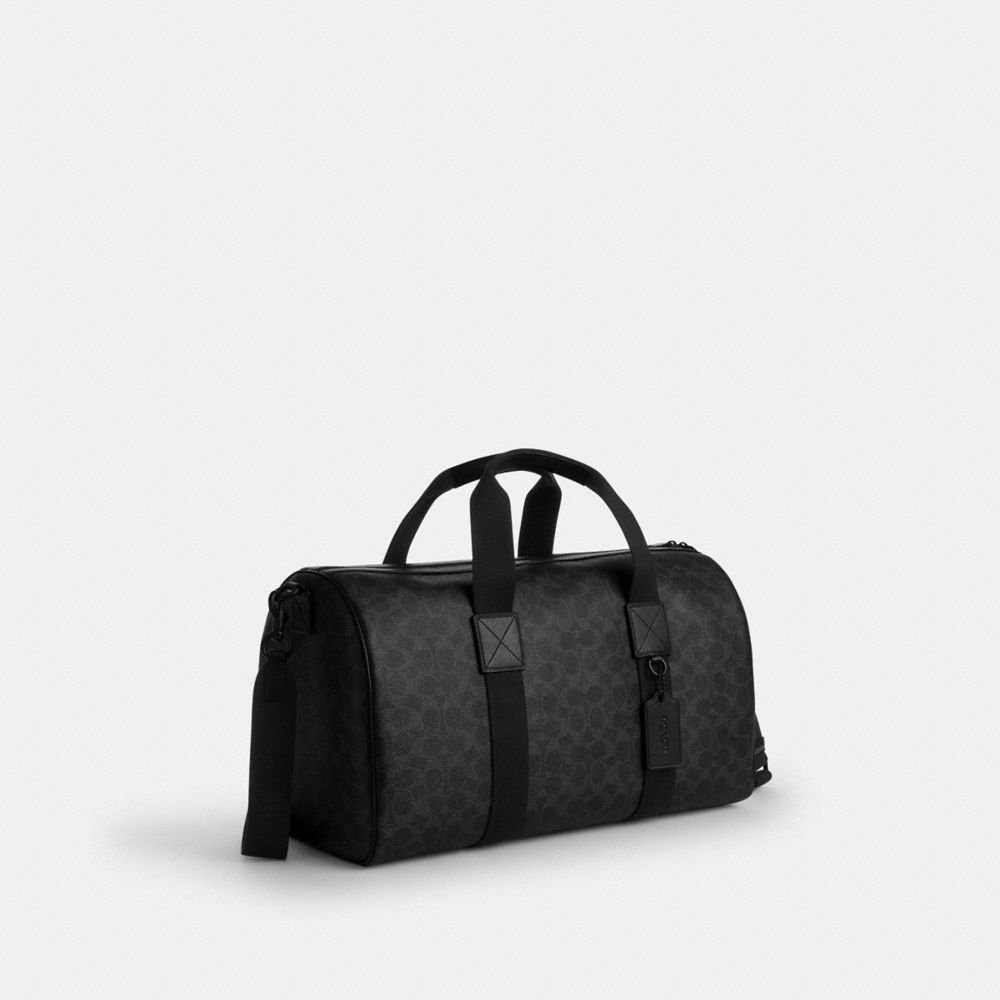 Coach Explorer Duffle Bag 45 In Signature Canvas - Image 6