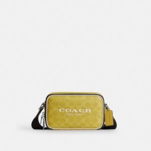Coach Colton Crossbody Bag 19 In Signature Canvas With Coach Graphic