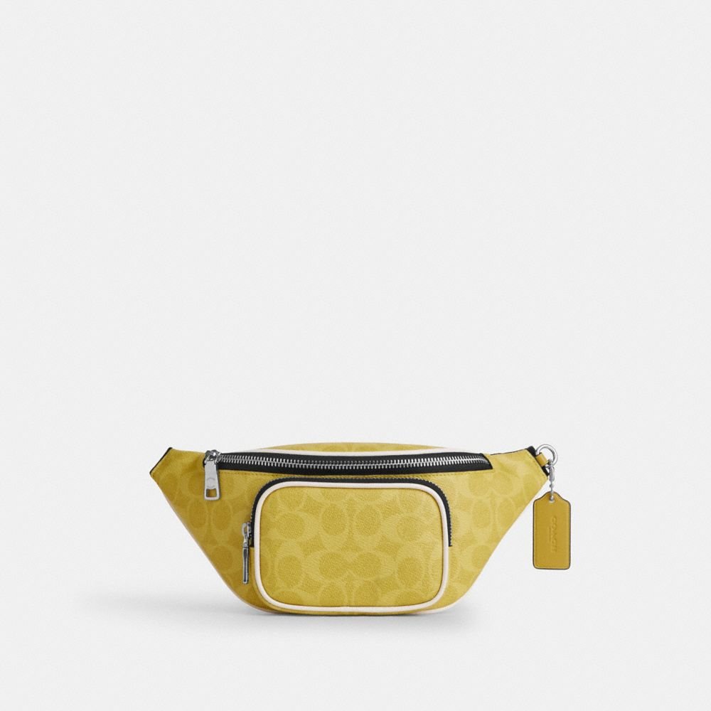 Coach Travis Belt Bag 30 In Signature Canvas