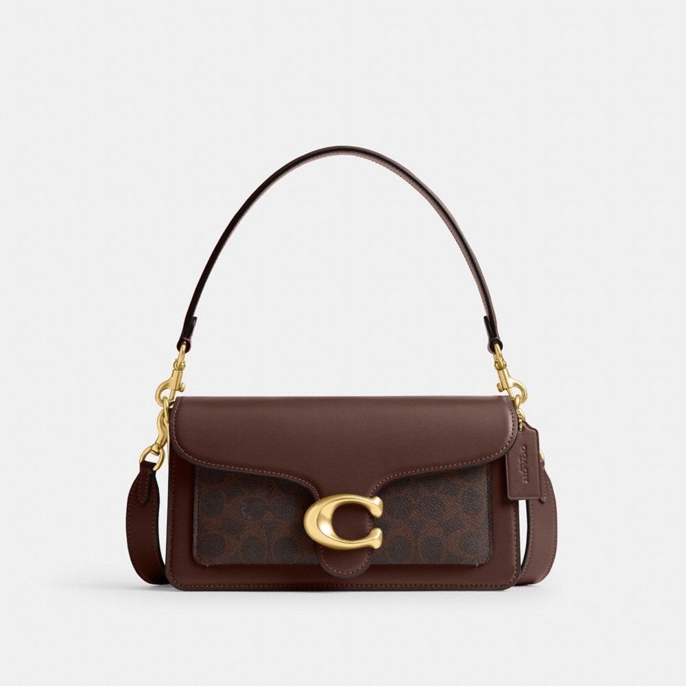 Coach Tabby Shoulder Bag 26 In Signature Canvas