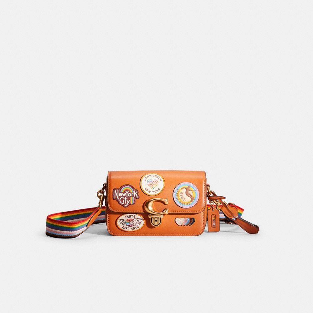 Coach Restored Studio Shoulder Bag 19 With Patches