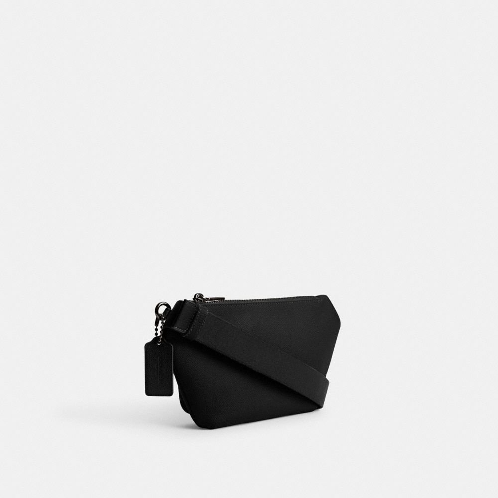 Coach Belt Bag With Signature Canvas Interior Detail - Image 6
