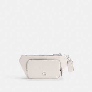 Coach Belt Bag With Signature Canvas Interior Detail