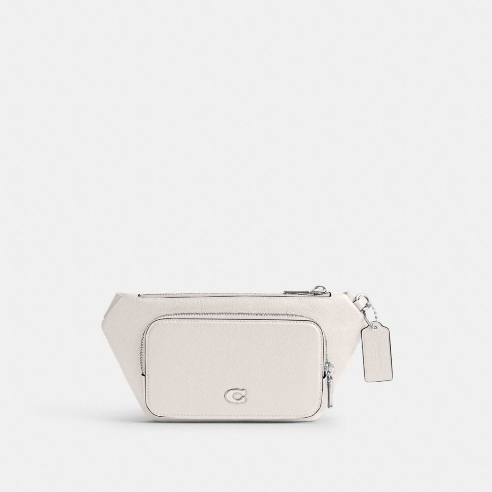 Coach Belt Bag With Signature Canvas Interior Detail