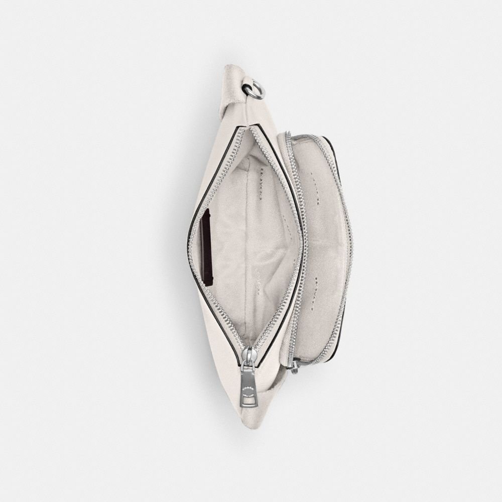 Coach Belt Bag With Signature Canvas Interior Detail - Image 3