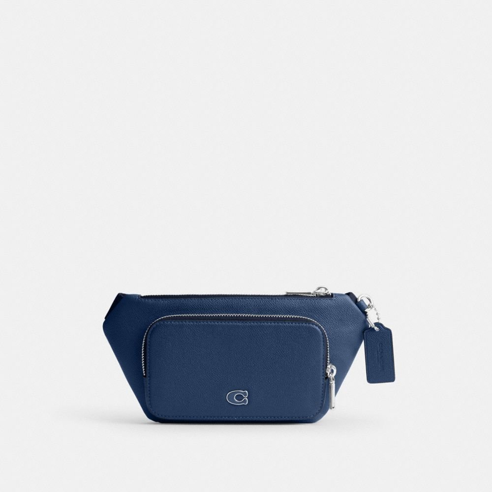 Coach Belt Bag With Signature Canvas Interior Detail - Image 9