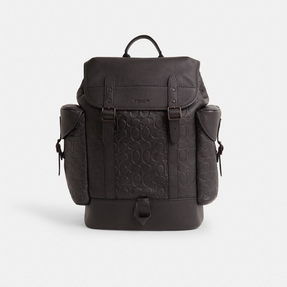 Coach Restored Hitch Backpack In Signature Leather - Image 3