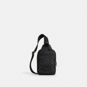 Coach Racer Sling Pack In Signature Canvas