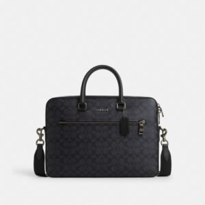 Coach Ethan Slim Brief In Signature Canvas