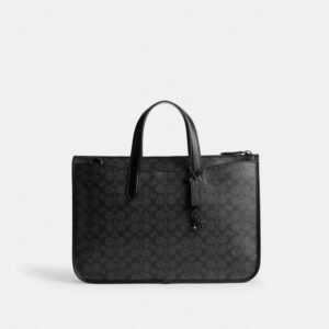 Coach Isaac Workbag In Signature Canvas