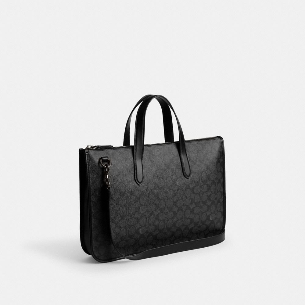 Coach Isaac Workbag In Signature Canvas - Image 4