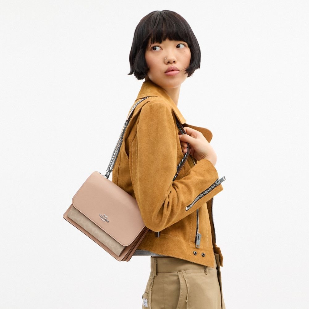 Coach Klare Crossbody Bag In Signature Canvas - Image 3