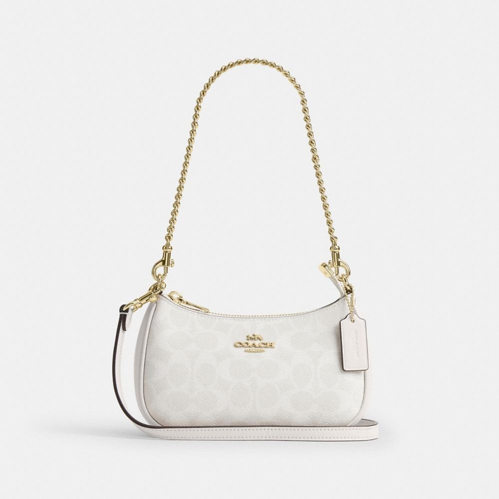 Coach Teri Mini Crossbody Bag In Signature Canvas - Image 13
