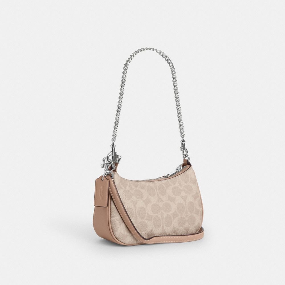 Coach Teri Mini Crossbody Bag In Signature Canvas - Image 10