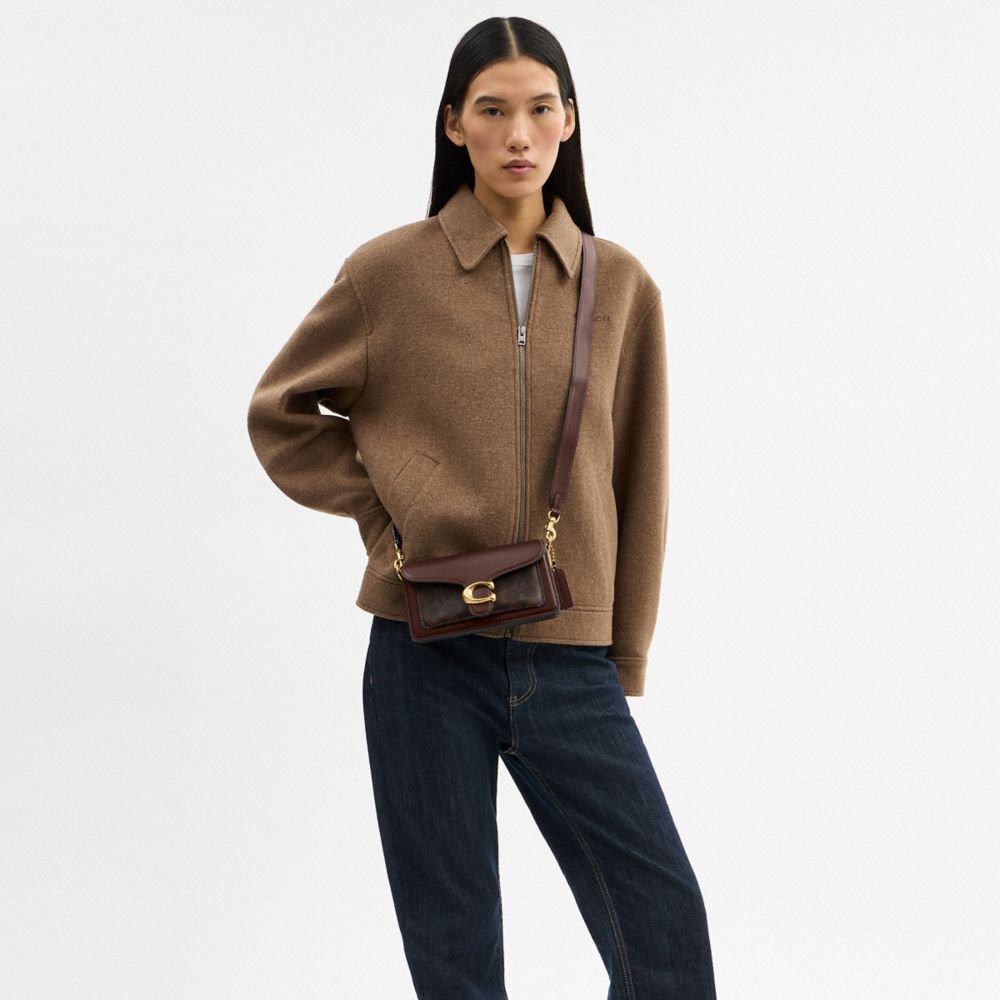 Coach Tabby Shoulder Bag 20 In Signature Canvas - Image 3
