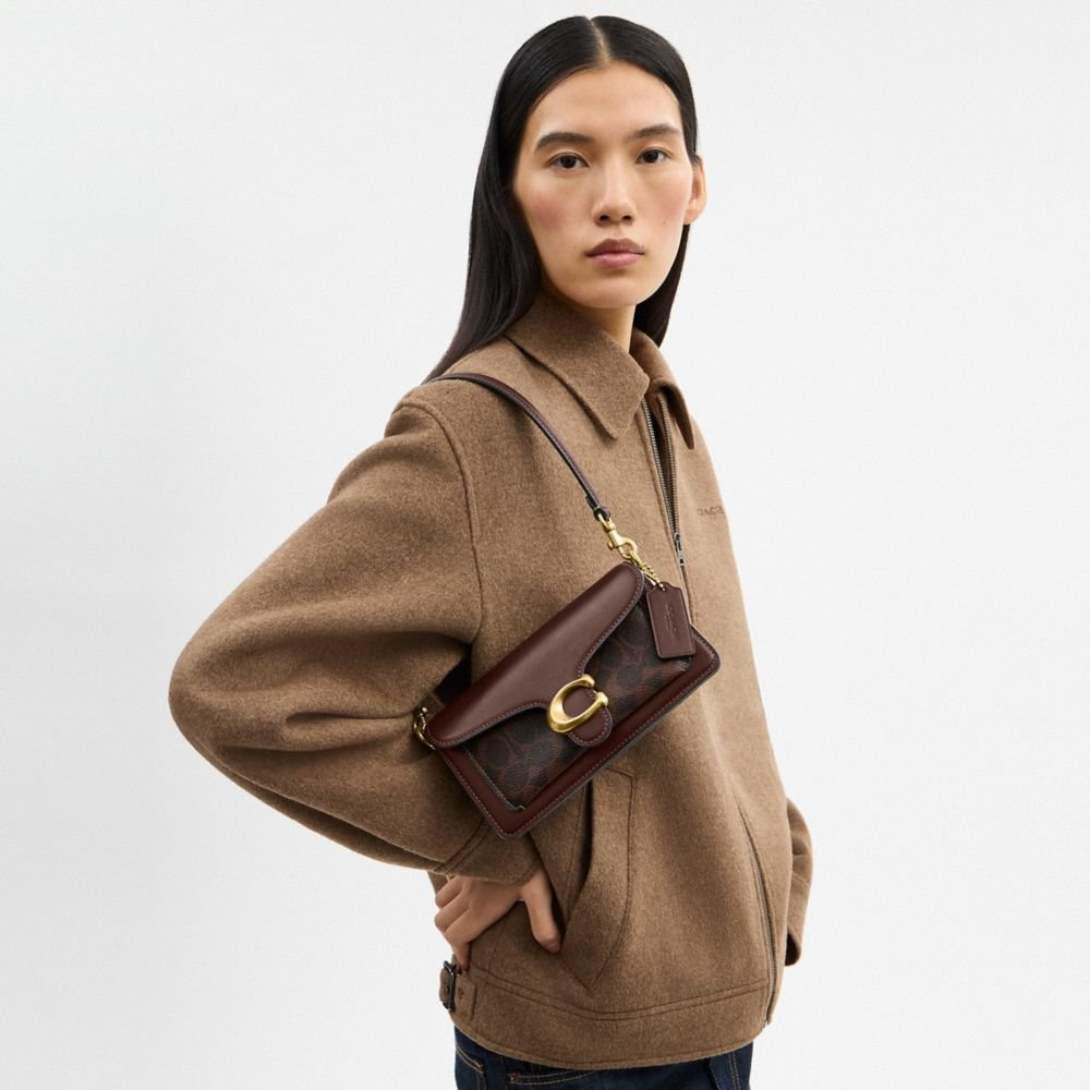 Coach Tabby Shoulder Bag 20 In Signature Canvas - Image 2