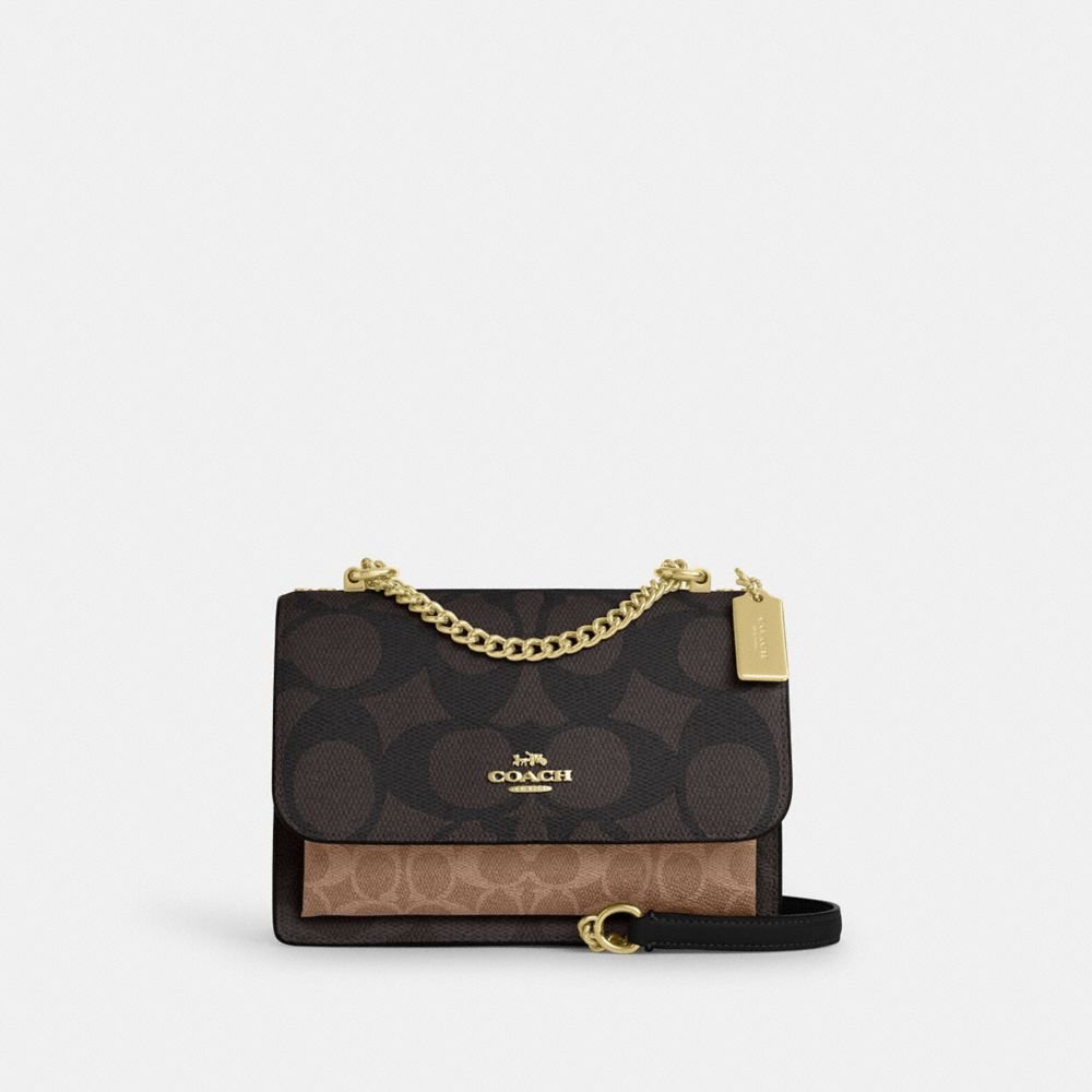 Coach Klare Crossbody Bag In Blocked Signature Canvas - Image 5
