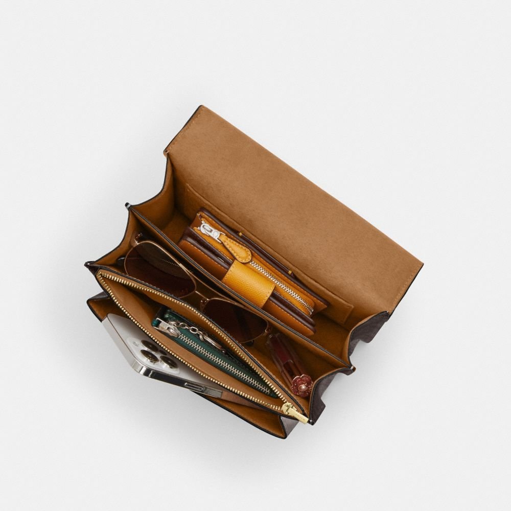 Coach Klare Crossbody Bag In Blocked Signature Canvas - Image 7