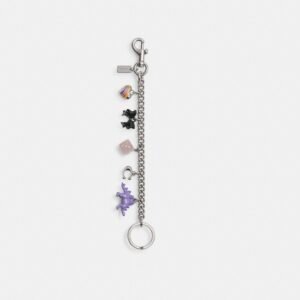 Coach Motif Chain Bag Charm