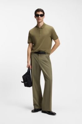 Hugo Boss Cotton-piqué polo shirt with logo print - Image 9