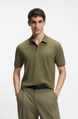 Hugo Boss Cotton-piqué polo shirt with logo print - Image 7