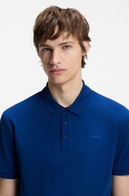 Hugo Boss Cotton-piqué polo shirt with logo print - Image 13