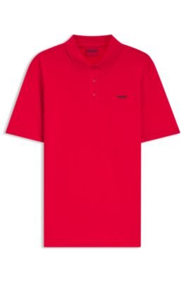 Hugo Boss Cotton-piqué polo shirt with logo print - Image 21