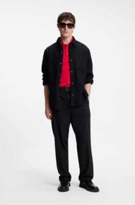 Hugo Boss Cotton-piqué polo shirt with logo print - Image 19