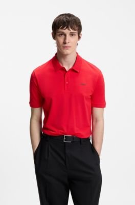 Hugo Boss Cotton-piqué polo shirt with logo print - Image 17