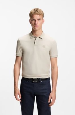 Hugo Boss Stretch-cotton slim-fit polo shirt with logo patch - Image 11