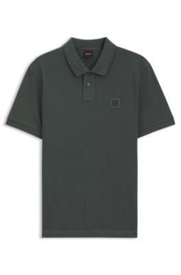 Hugo Boss Stretch-cotton slim-fit polo shirt with logo patch - Image 45