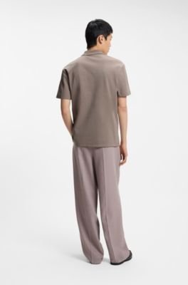 Hugo Boss Stacked-logo polo shirt in interlock cotton - Image 14