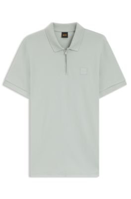 Hugo Boss Stretch-cotton slim-fit polo shirt with logo patch - Image 10