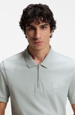 Hugo Boss Stretch-cotton slim-fit polo shirt with logo patch - Image 7